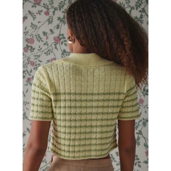 Urban Outfitters Kimchi Blue Oliver Button-Down Polo Sweater - Picture 15 of 16